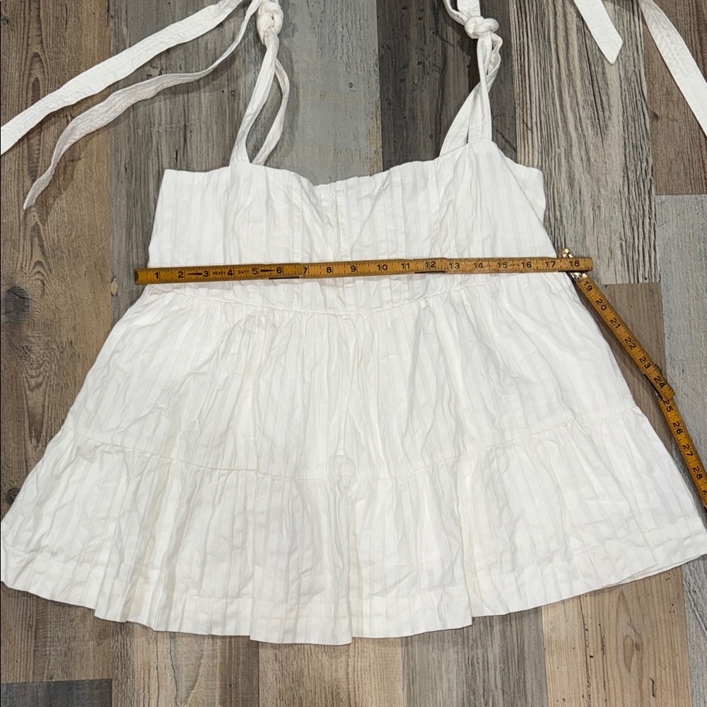 Anthropologie White Sleeveless Top - Picture 4 of 4